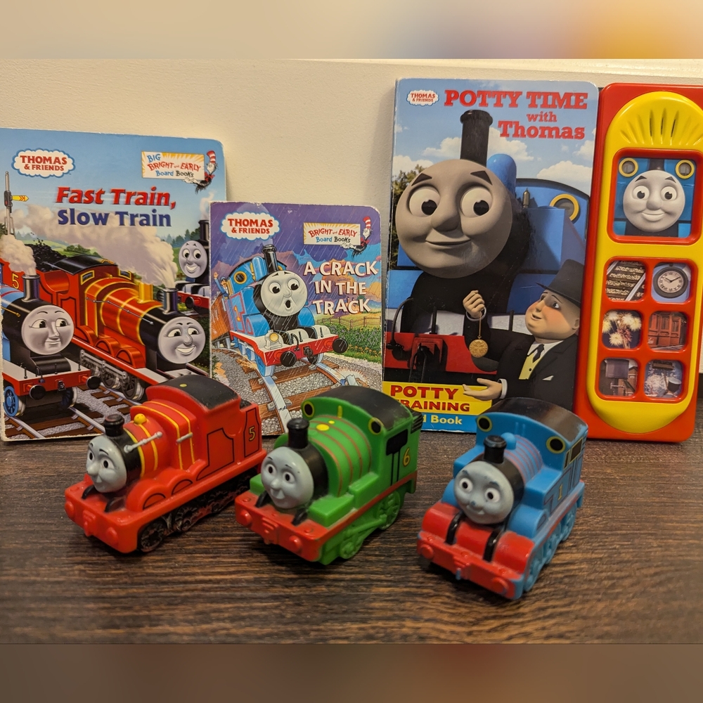 Thomas and Friends bath and potty time toys